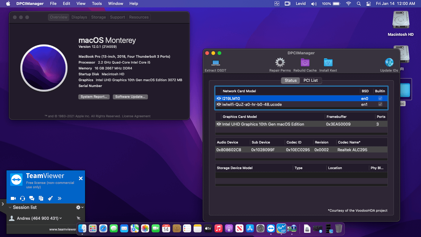 Dell Latitude 5310 [CometLake   Intel UHD 10Th Gen + I2C]   OpenCore 1